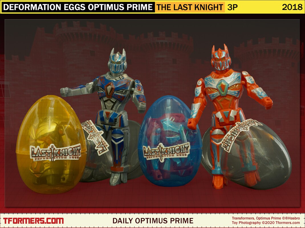 Daily Prime - The Last Knight Deformation Eggs Optimus Prime