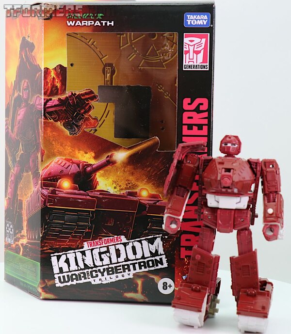 Transformers WFC Kingdom Warpath In-Hand Review and Images