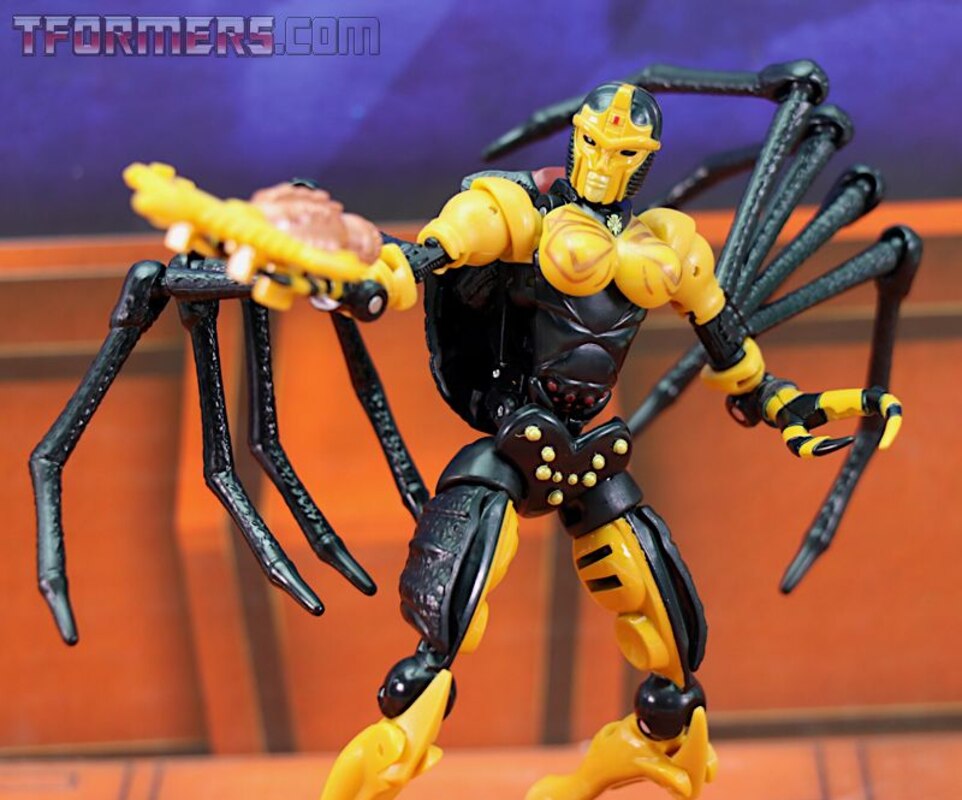 black arachnia figure