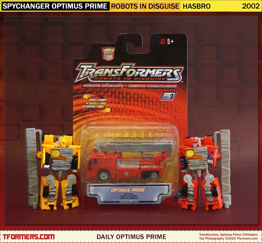 Daily Prime - Robots In Disguise Spy Changer Optimus Prime