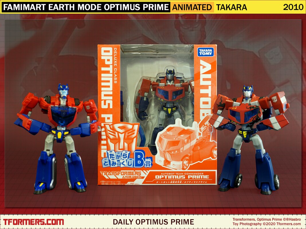 Daily Prime - Earth Mode Optimus Prime Famimart Lucky Draw Prize B
