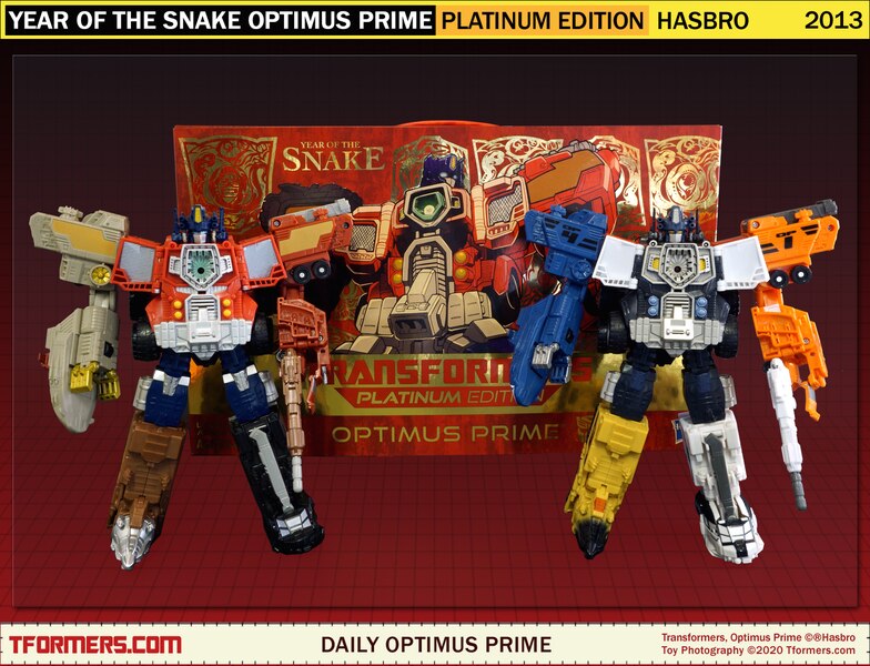 Daily Prime - Platinum Edition Year of the Snake Optimus Prime