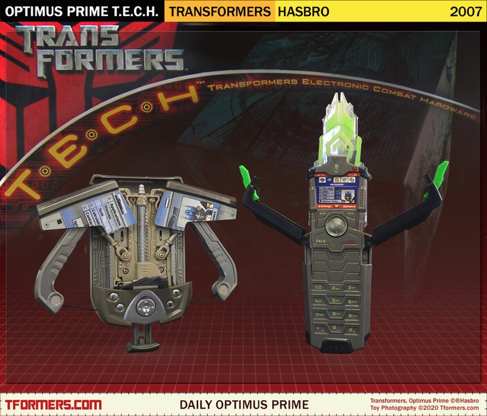 Daily Prime - Transformers Movie T.E.C.H Calling Optimus Prime 