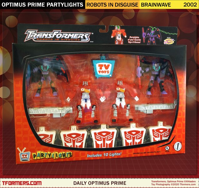 Daily Prime - Robots In Disguise Optimus Prime Partylights