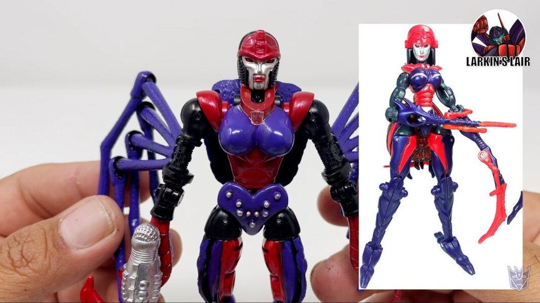 War for Cybertron Kingdom Crystal Widow Custom by Larkin's Lair