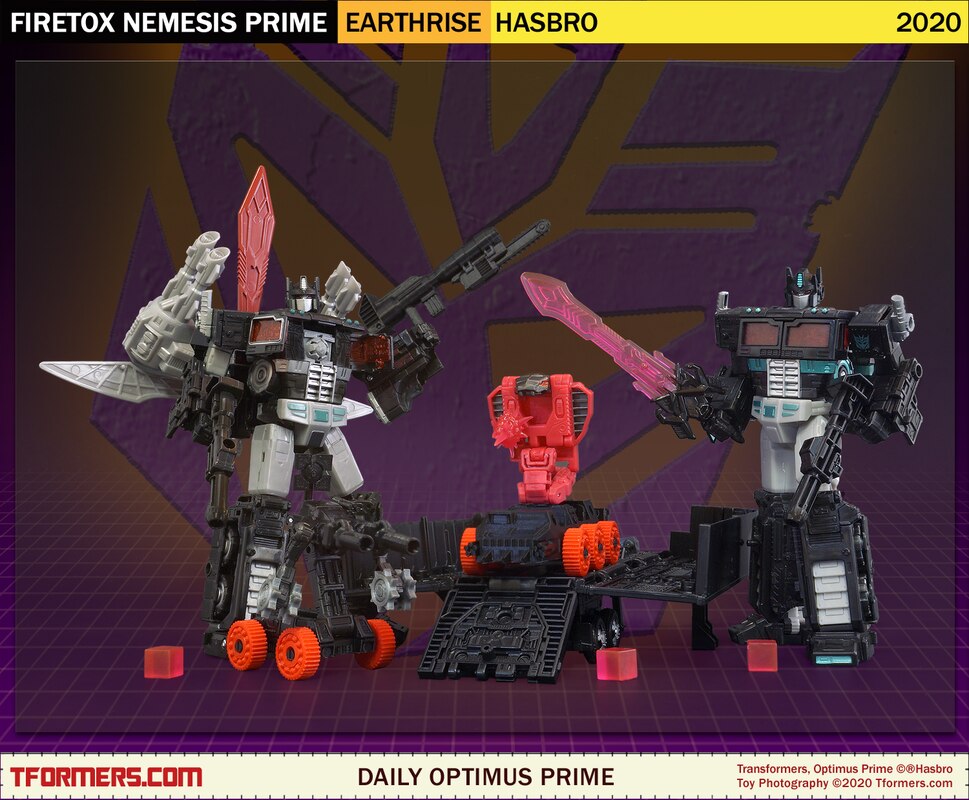 Daily Prime - Transformers Earthrise Firetox Nemesis Prime