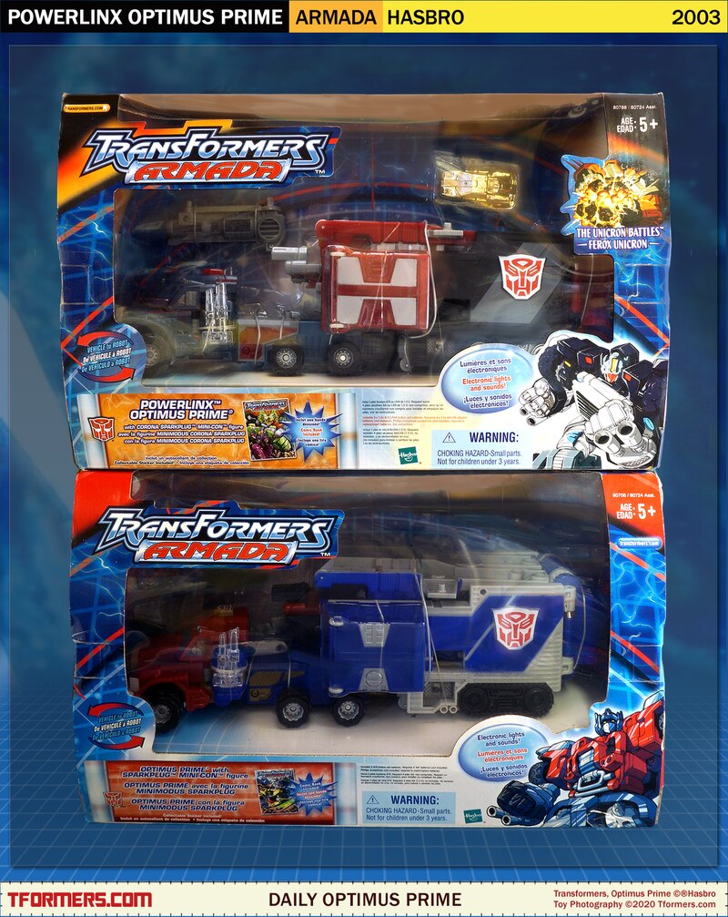 Daily Prime - Transformers Armada POWERLINX Optimus Prime