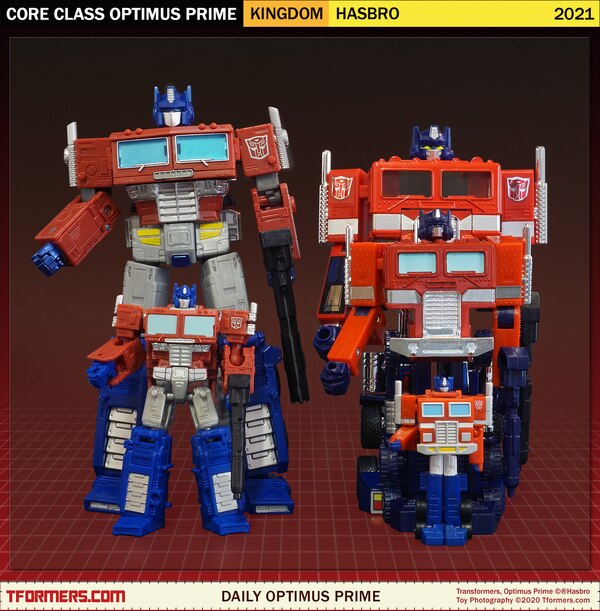 Daily Prime - Transformers Kingdom Optimus Prime Core Class
