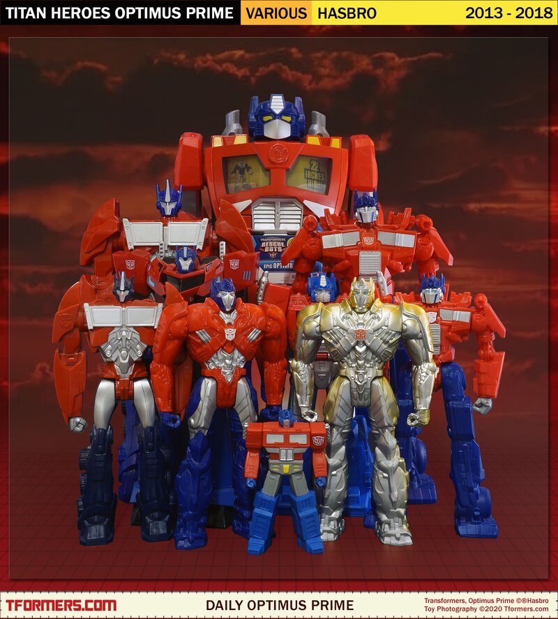 Daily Prime - Transformers Titan Heroes Optimus Primes