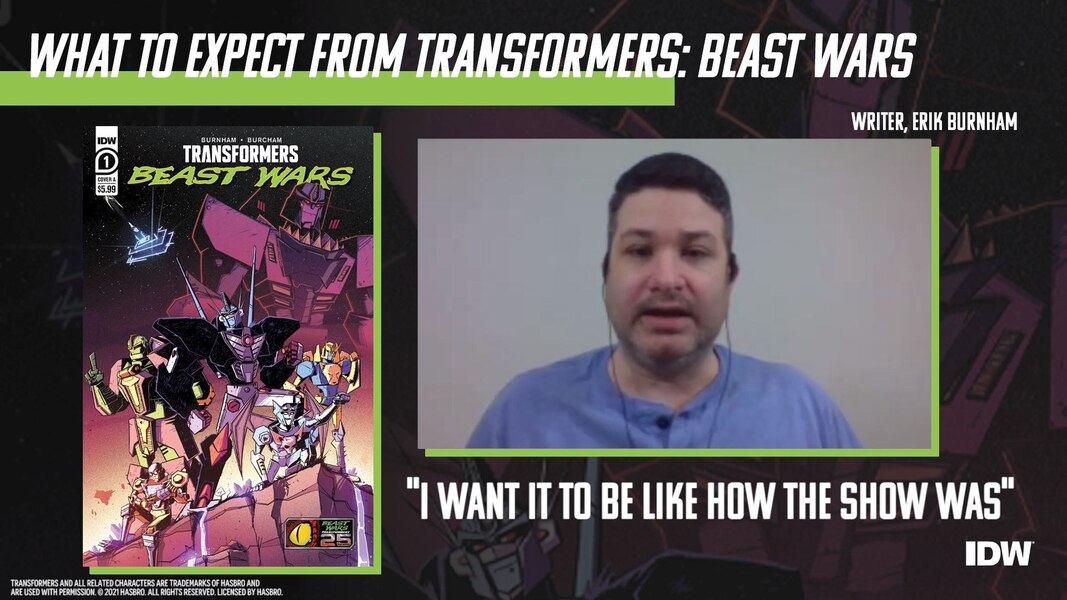 Transformers: Beast Wars - What To Expect with Erik Burnham and Josh Burcham