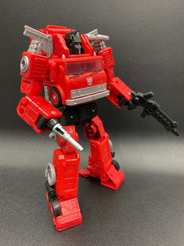 Takara Transformers Kingdom KD-10 Autobot Inferno Official In-Hand Images