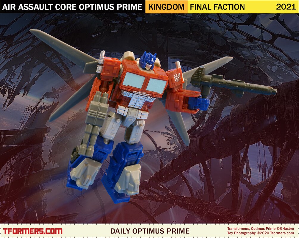 Daily Prime - Kingdom Core Optimus Prime Air Assault Dollar Upgrade Kit!