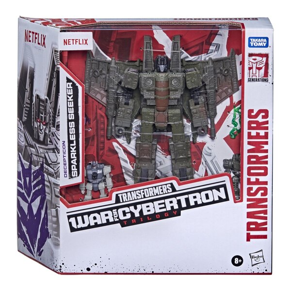 Netflix Transformers WFC Sparkless Seeker Set and Optimus Primal with Rattrap Reveals!
