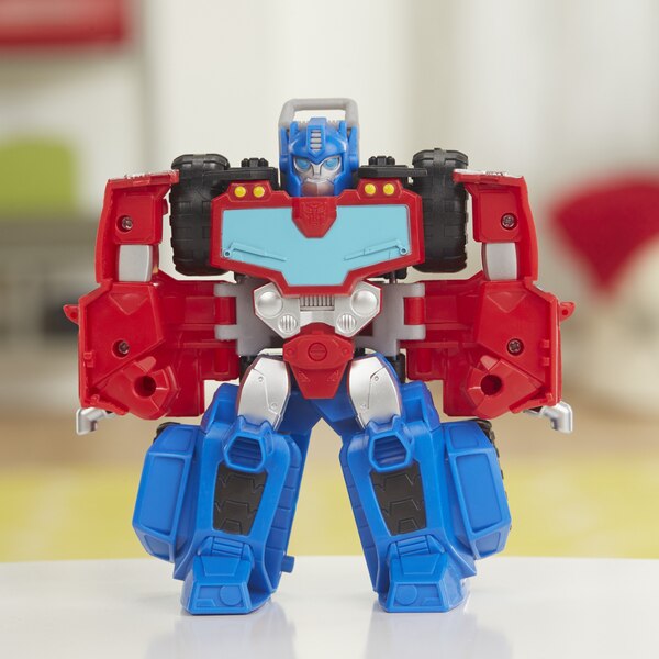 Transformers Rescue Bots Academy Optimus Prime to All Terrain Vehicle Revealed
