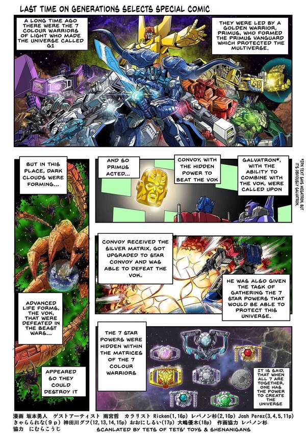 Transformers Volcanicus Manga Comic Final Part 1 English Translation