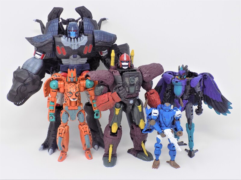  Transformers Kingdom Shattered Glass Custom Figures