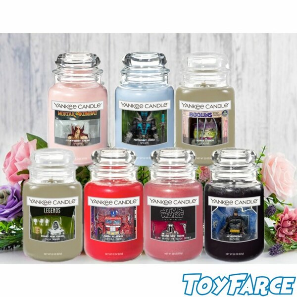 New Scented Candles For Transformers and More From Yankee Candle