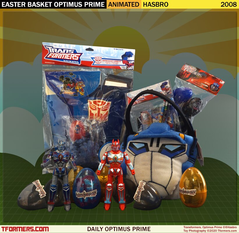 Daily Prime - Transformers Animated Easter Basket Optimus Prime