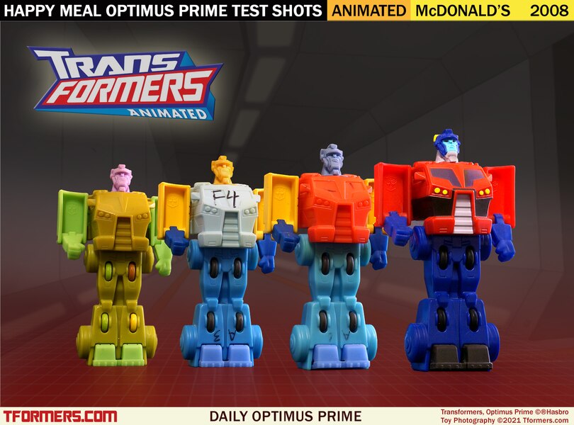 Daily Prime - Animated Happy Meal Optimus Prime Test Shots