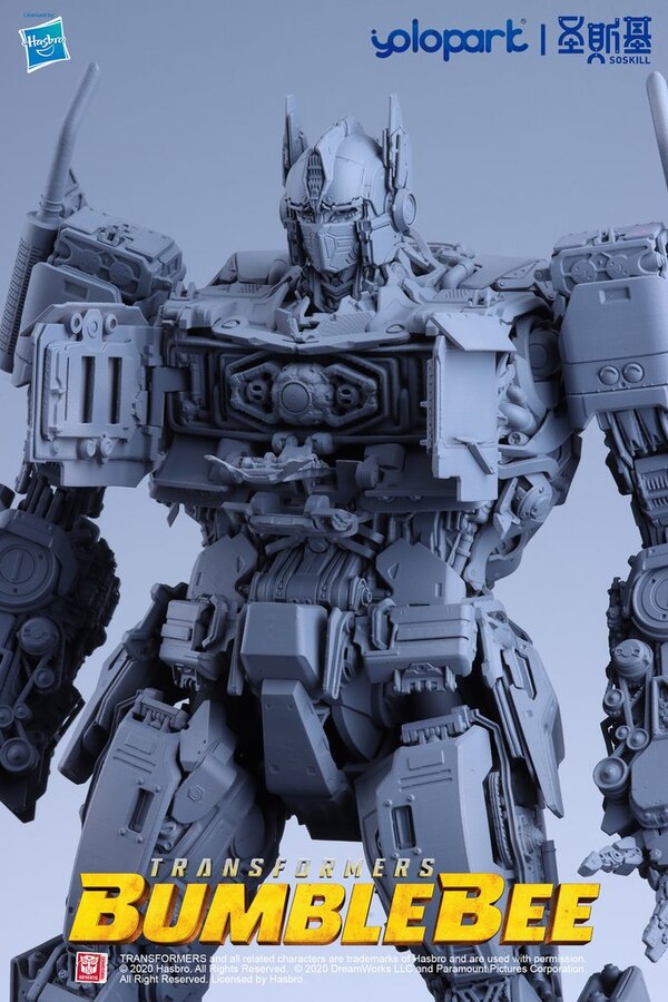 Yolopark Transformers Earth Mode Optimus Prime PLAMO Model Kit New Images