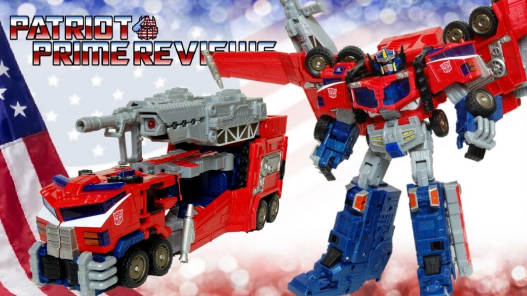 Patriot Prime Reviews 2005 Cybertron Optimus Prime