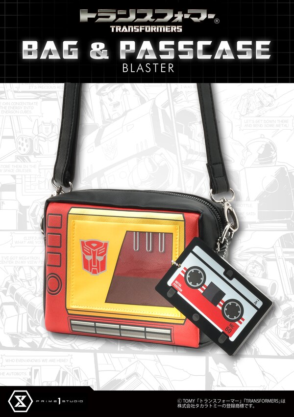 Transformers Generations Blaster Bag and Pass Case From Prime 1 Studio