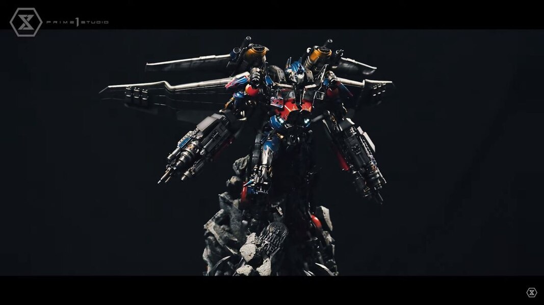 Prime 1 Studio Dark of the Moon Jetwing Optimus Prime World's Best Statue Revealed