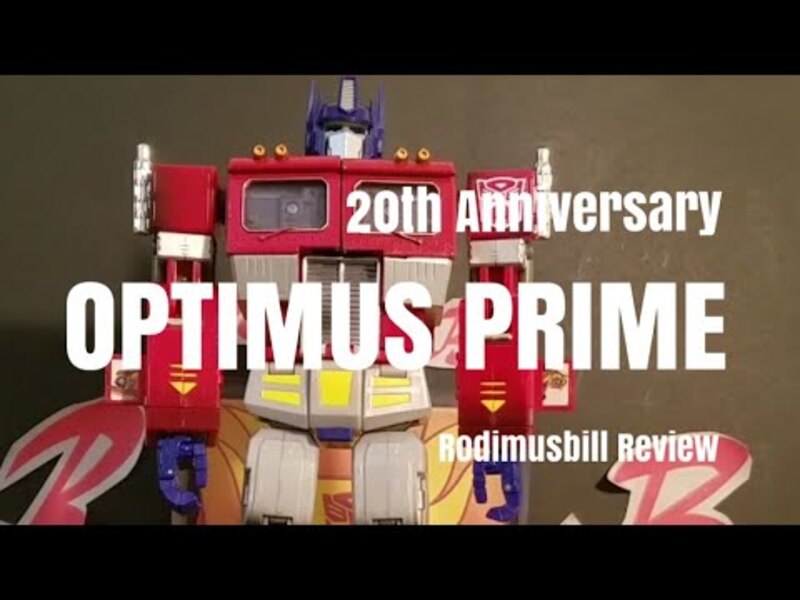 Optimus Prime 20th Anniversary (1984 - 2004) Masterpiece Figure Review