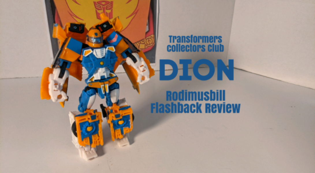 Transformers Collector's Club Exclusive DION Figure *Rodimusbill Flashback*