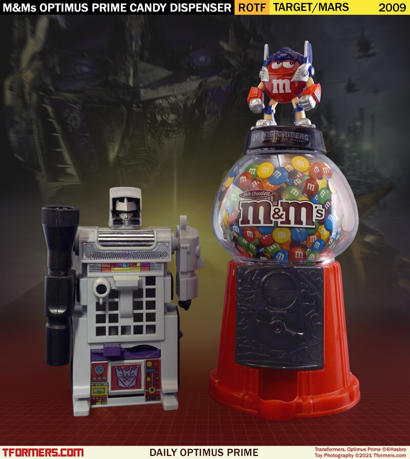 Daily Prime - Transformers M&Ms Optimus Prime Candy Dispenser Mail-Away