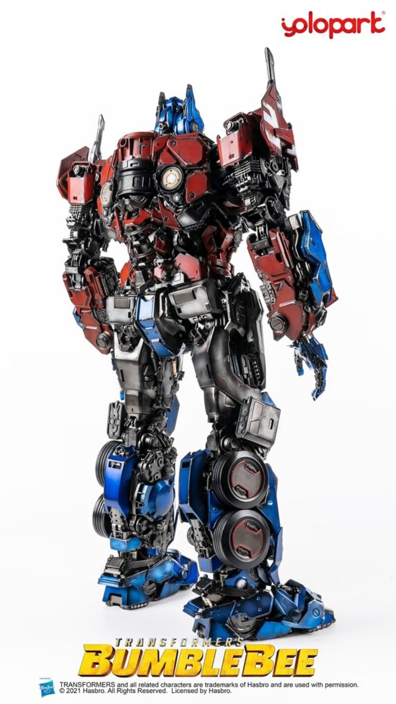 Yolopak Iies 24 Inch Bumlbebee Movie Earth Mode Optimus Prime Announced