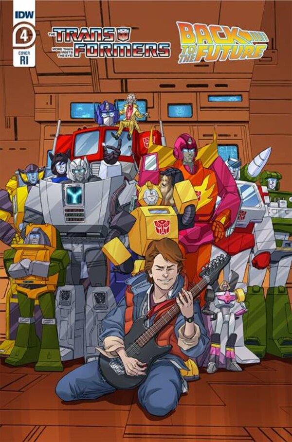 Transformers x Back To The Future: Issue #4 Comic Book Preview