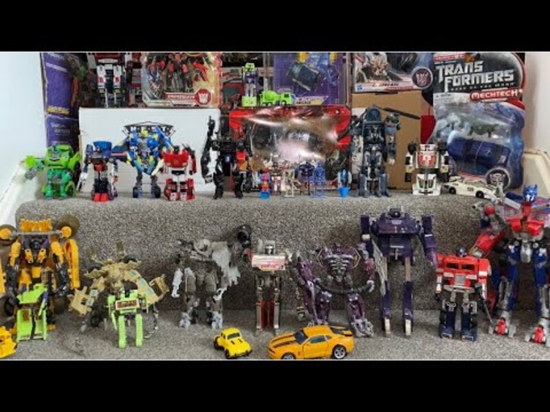 Transformers G1 and Movie Figure Comparisons ROTF, DOTM, 2007 Collection 