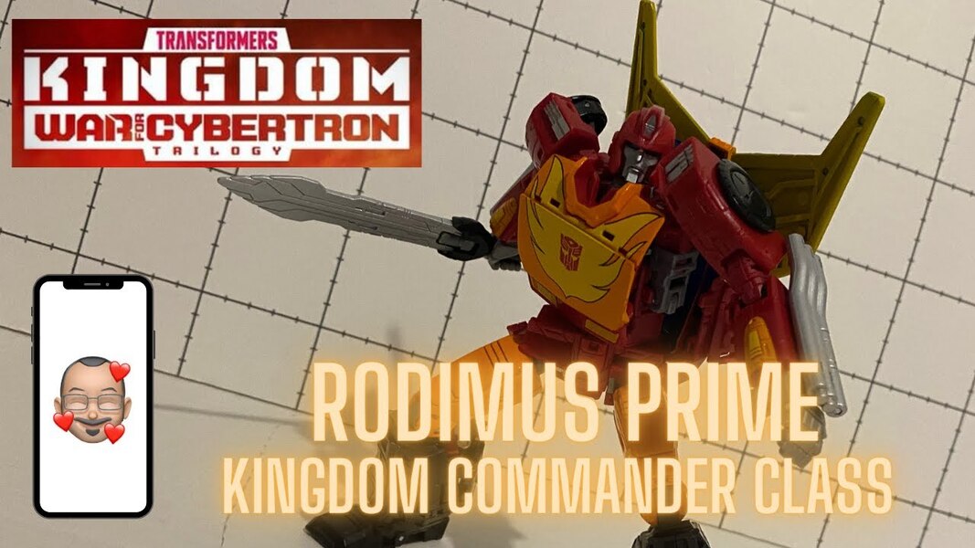 Transformers Kingdom Rodimus Prime Leader Class Review