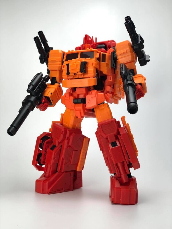 Fans Hobby Orange Power Baser & Orange God Armour (Fire Guts God Ginrai) Revealed