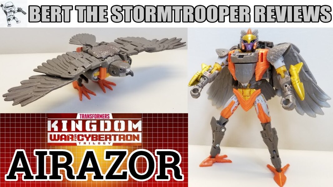 Kingdom AIRAZOR! Transformers War for Cybertron REVIEW by Bert The Stormtrooper!