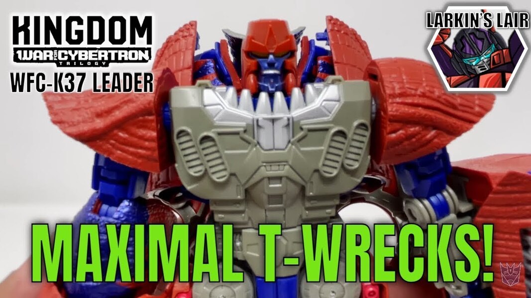 Transformers Kingdom T-Wrecks Review WFC-K37, Larkin's Lair