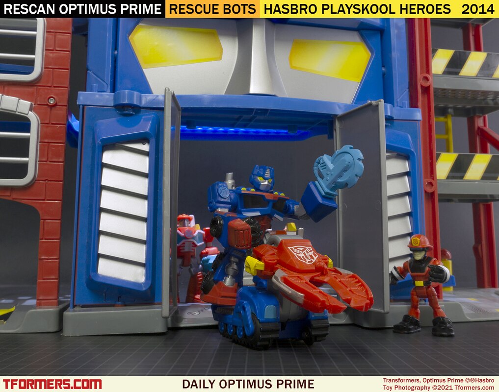 Daily Prime - Rescue Bots Rescan Optimus Prime Rolls Out