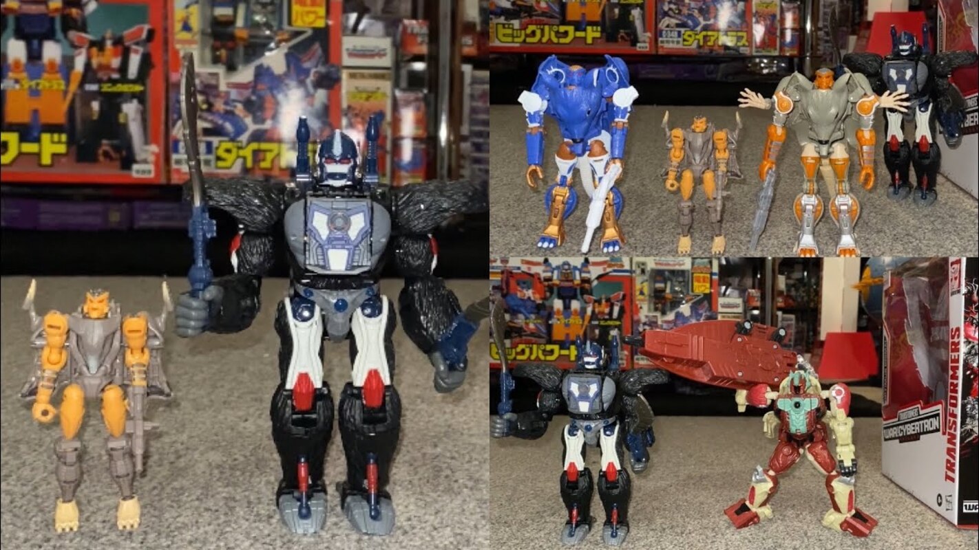 transformers generations war for cybertron series optimus primal and rattrap figures