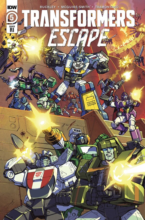 Transformers Escape: Issue #5 Comic Book Preview - The Arks are Prepped and Ready