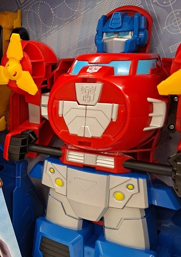 Transformers Optimus Prime Jumbo Jet Wing Racer Sighted at Retail