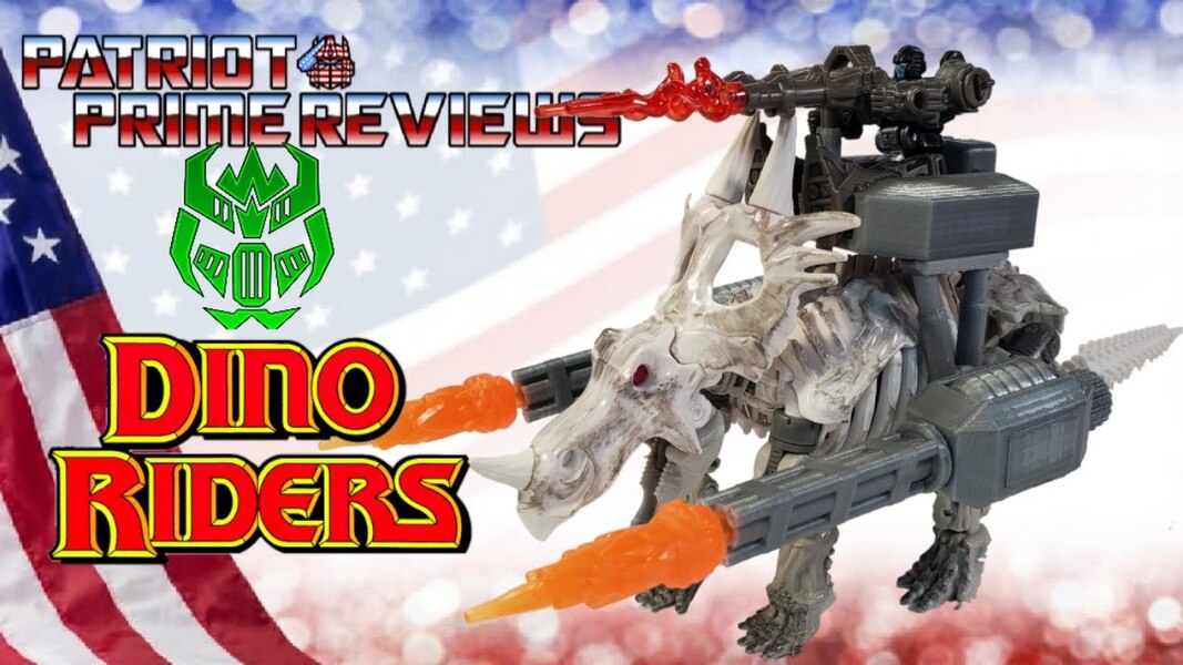 Patriot Prime Reviews Dino Riders Upgrade Set for Kingdom Ractonite