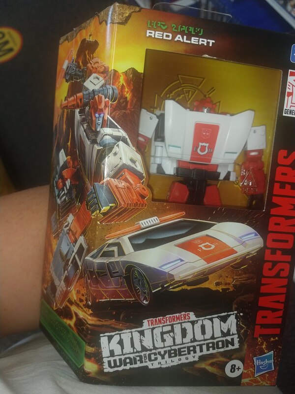 Transformers WFC Kingdom Red Alert Found at Retail in Canada