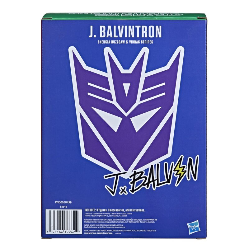 Blog #2094: Toy Review: Transformers: Collaborative J. Balvin