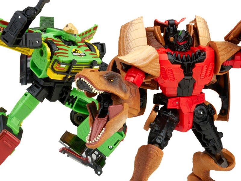 Transformers x Jurassic Park Two-Pack Retail Release Coming December 1st 