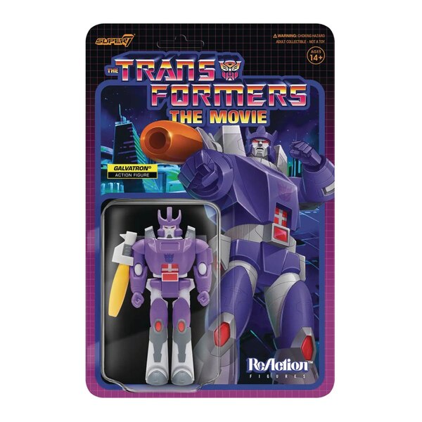 Super 7 ReAction Wave 4 TransFormers The Movie 1986 Official Images