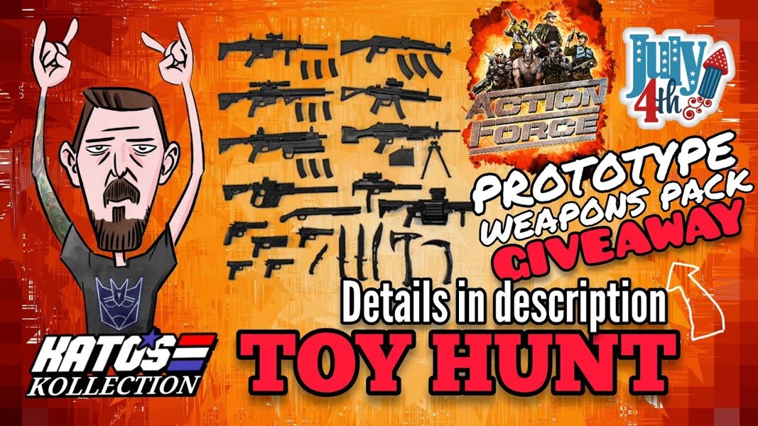 Kato's Toy Hunt and Channel Giveaway Announcement