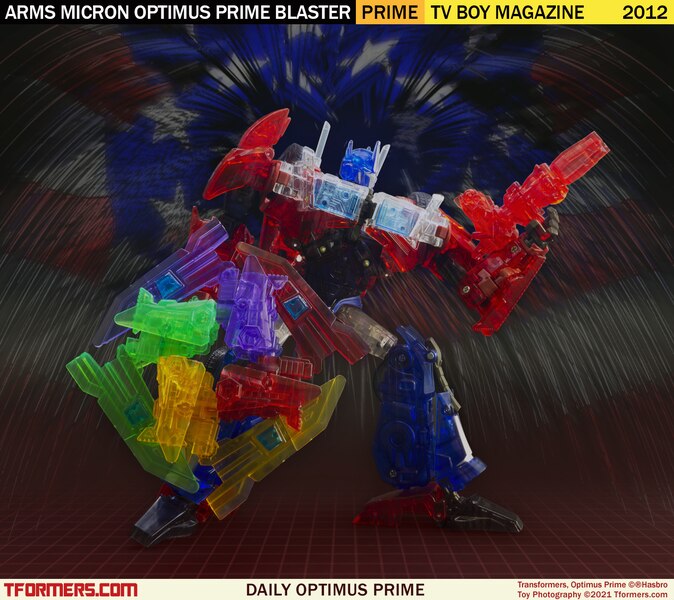 Daily Prime - Transformers Prime Clear Exclusives Fireworks Display