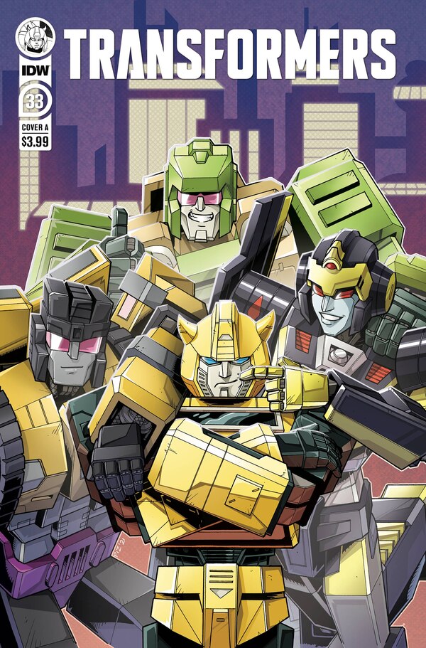 Transformers Issue No. #33 Cover A by Ed Pierre