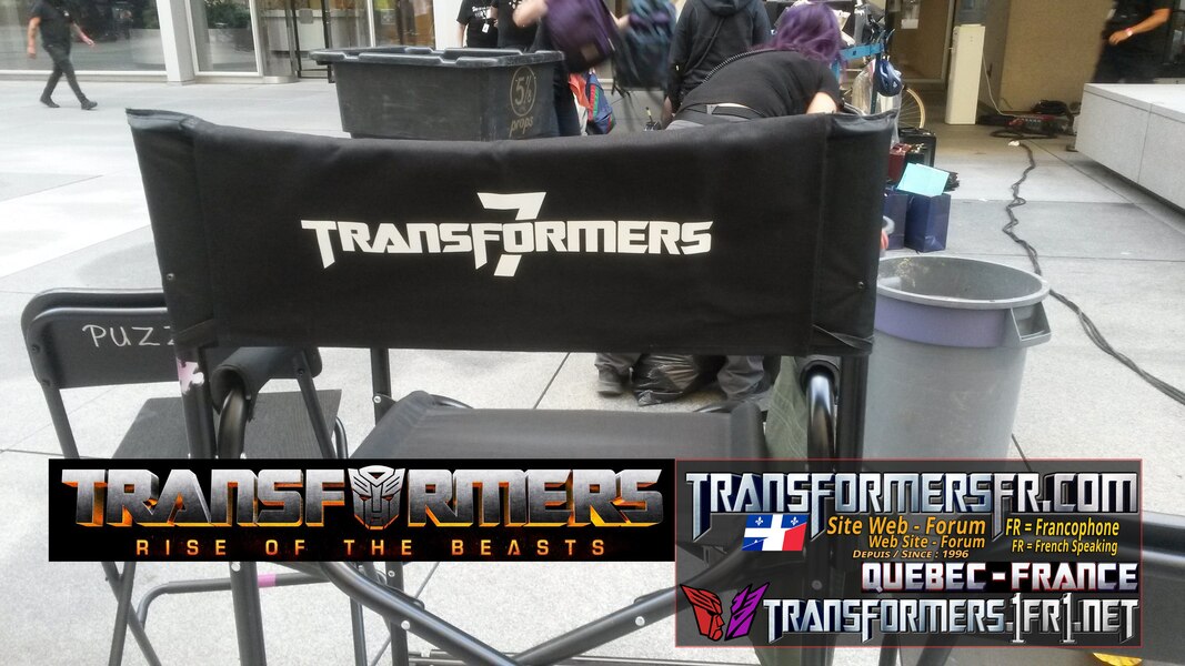 Transformers Rise of the Beasts - Mirage Sighted During Montreal Film Production